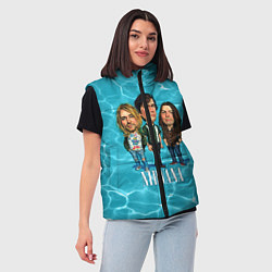 Женский жилет Nirvana: Water, цвет: 3D-светло-серый — фото 2