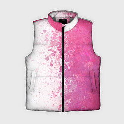 Женский жилет Белый и розовый