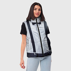Женский жилет Рубашка с подтяжками, цвет: 3D-черный — фото 2