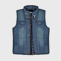 Женский жилет Джинсовка