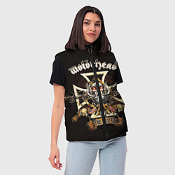 Женский жилет Motorhead: The best of, цвет: 3D-черный — фото 2