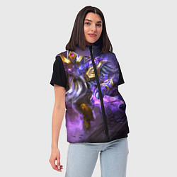 Женский жилет Dark Seer, цвет: 3D-красный — фото 2