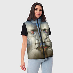 Женский жилет Pink Floyd The division bell, цвет: 3D-светло-серый — фото 2