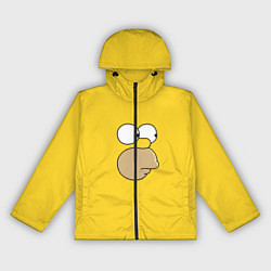 Ветровка с капюшоном женская Гомер стесняется, цвет: 3D-черный