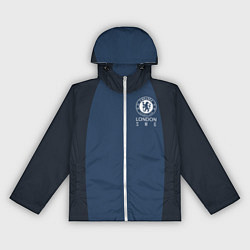 Ветровка с капюшоном женская Chelsea FC: London SW6, цвет: 3D-белый