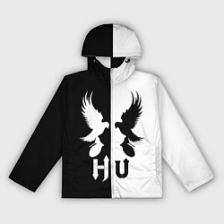 Женская ветровка HU: Black & White