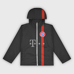Ветровка с капюшоном женская Bayern FC: Black 2018, цвет: 3D-белый
