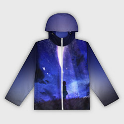 Ветровка с капюшоном женская Your Name, цвет: 3D-белый