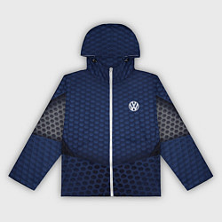 Ветровка с капюшоном женская Volkswagen: Sport Motors, цвет: 3D-белый