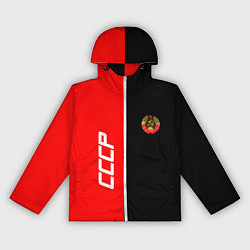 Ветровка с капюшоном женская СССР: Red Collection, цвет: 3D-белый