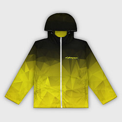 Женская ветровка Cyberpunk 2077: Yellow Poly