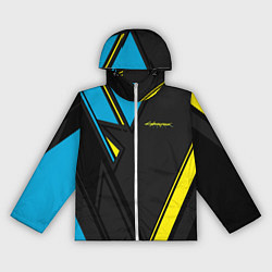 Ветровка с капюшоном женская Cyberpunk 2077: Sport, цвет: 3D-белый