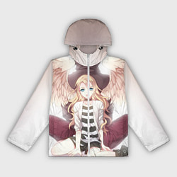 Ветровка с капюшоном женская Angels of Death, цвет: 3D-белый