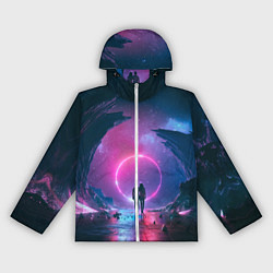 Женская ветровка Любовь в космосе