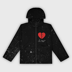 Ветровка с капюшоном женская Lil Peep: Broken Heart, цвет: 3D-черный