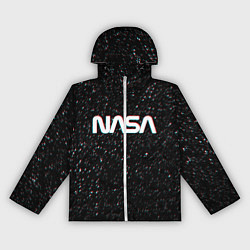 Женская ветровка NASA: Space Glitch