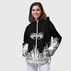 Ветровка с капюшоном женская GHOSTEMANE, цвет: 3D-белый — фото 2