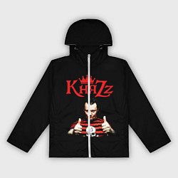 Ветровка с капюшоном женская Князь, цвет: 3D-белый