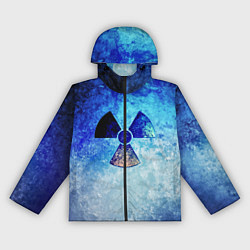 Ветровка с капюшоном женская STALKER ZONE, цвет: 3D-черный