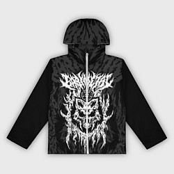 Ветровка с капюшоном женская BABYMETAL, цвет: 3D-белый