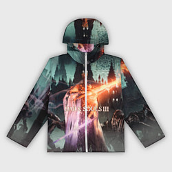 Ветровка с капюшоном женская Dark Souls 3 Pontiff Sulyvahn, цвет: 3D-белый