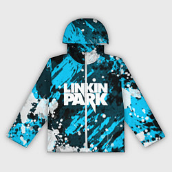 Ветровка с капюшоном женская Linkin Park, цвет: 3D-белый