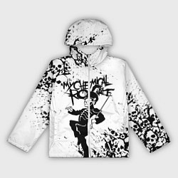 Ветровка с капюшоном женская My Chemical Romance, цвет: 3D-белый
