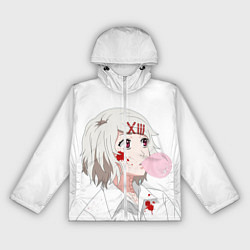 Ветровка с капюшоном женская Сузуя Джузу, цвет: 3D-белый