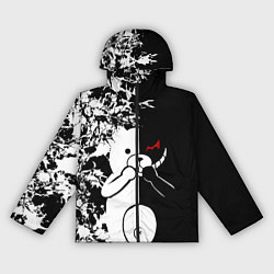 Ветровка с капюшоном женская Monokuma, цвет: 3D-черный