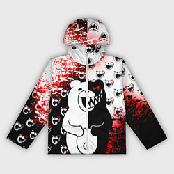 Ветровка с капюшоном женская MONOKUMA, цвет: 3D-белый
