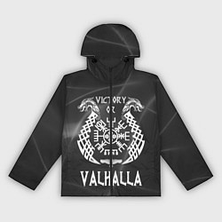 Ветровка с капюшоном женская Valhalla, цвет: 3D-черный