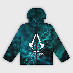 Ветровка с капюшоном женская ASSASSINS CREED, цвет: 3D-черный
