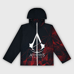 Ветровка с капюшоном женская ASSASSINS CREED, цвет: 3D-белый