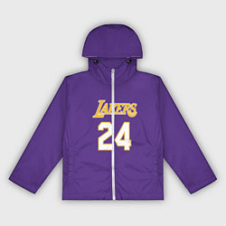 Ветровка с капюшоном женская Los Angeles Lakers Kobe Brya, цвет: 3D-белый