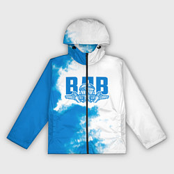 Ветровка с капюшоном женская ВДВ, цвет: 3D-черный