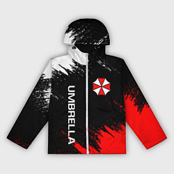 Ветровка с капюшоном женская UMBRELLA CORP, цвет: 3D-белый