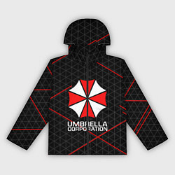 Ветровка с капюшоном женская UMBRELLA CORP, цвет: 3D-черный