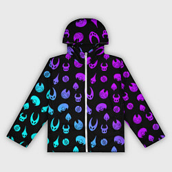Ветровка с капюшоном женская Hollow Knight, цвет: 3D-белый