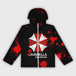 Ветровка с капюшоном женская UMBRELLA CORP, цвет: 3D-белый