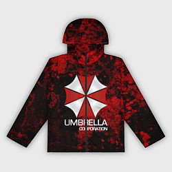 Ветровка с капюшоном женская UMBRELLA CORP, цвет: 3D-черный