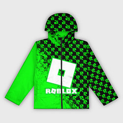 Ветровка с капюшоном женская Roblox, цвет: 3D-черный