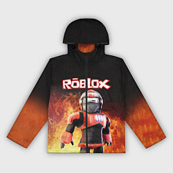 Ветровка с капюшоном женская ROBLOX, цвет: 3D-черный