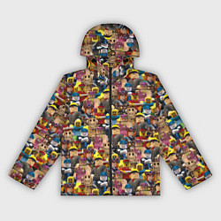 Ветровка с капюшоном женская ROBLOX, цвет: 3D-черный