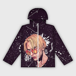 Ветровка с капюшоном женская PYROKINESIS, цвет: 3D-белый