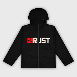 Ветровка с капюшоном женская RUST, цвет: 3D-черный