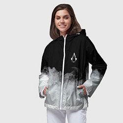 Ветровка с капюшоном женская Assassin??s Creed, цвет: 3D-белый — фото 2