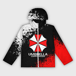 Ветровка с капюшоном женская RESIDENT EVIL UMBRELLA, цвет: 3D-белый