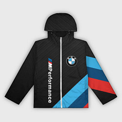 Ветровка с капюшоном женская BMW M PERFORMANCE, цвет: 3D-белый