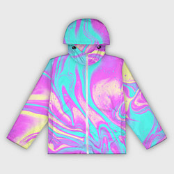 Ветровка с капюшоном женская DIGITAL ART, цвет: 3D-белый