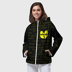 Ветровка с капюшоном женская WU-TANG CLAN, цвет: 3D-белый — фото 2